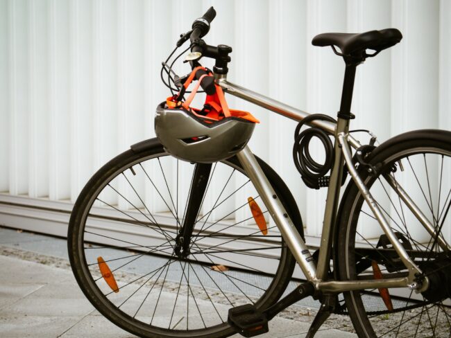 Bicycle in Cityscape