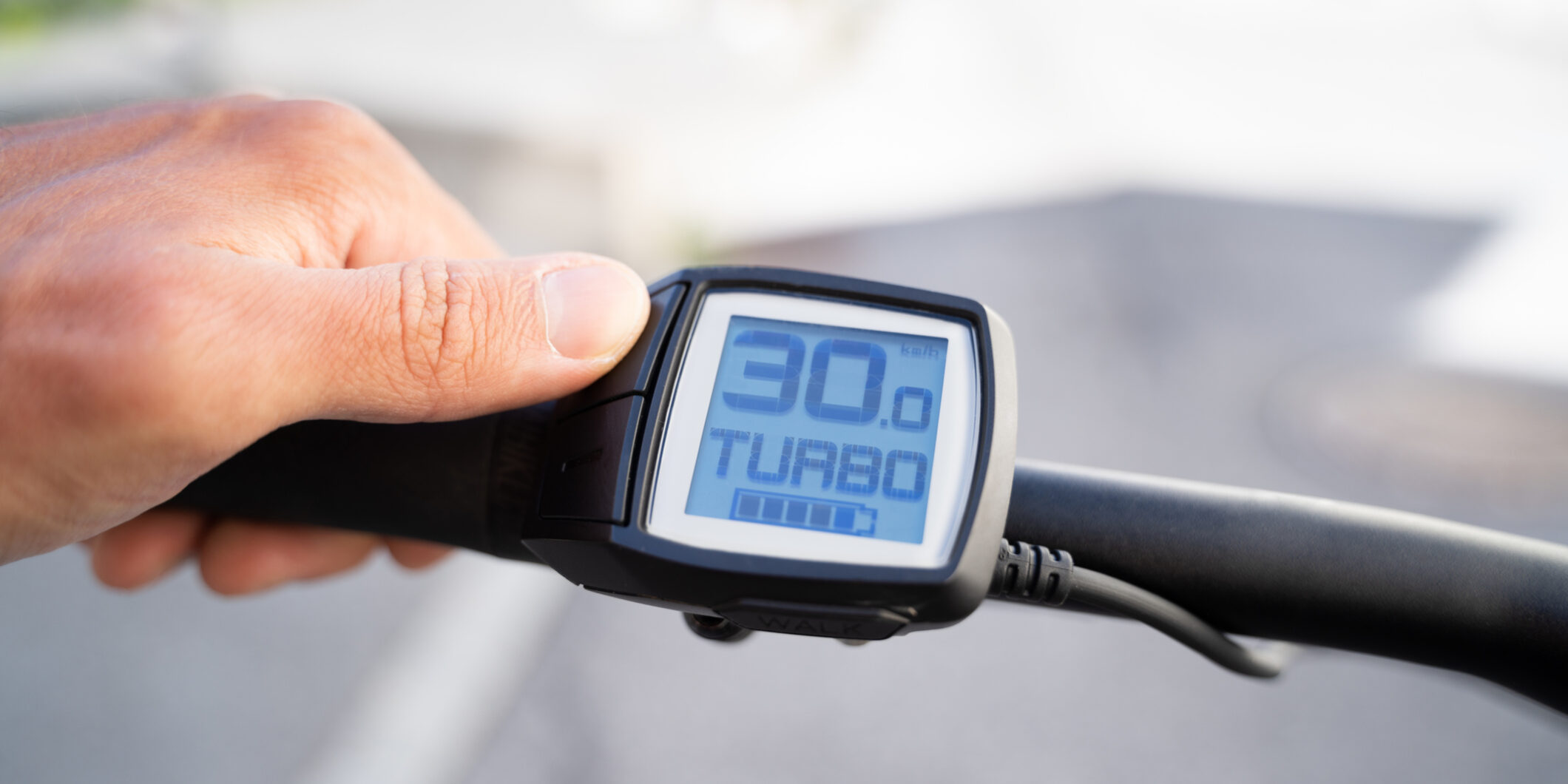 E Bike Computer Speed And Power Control