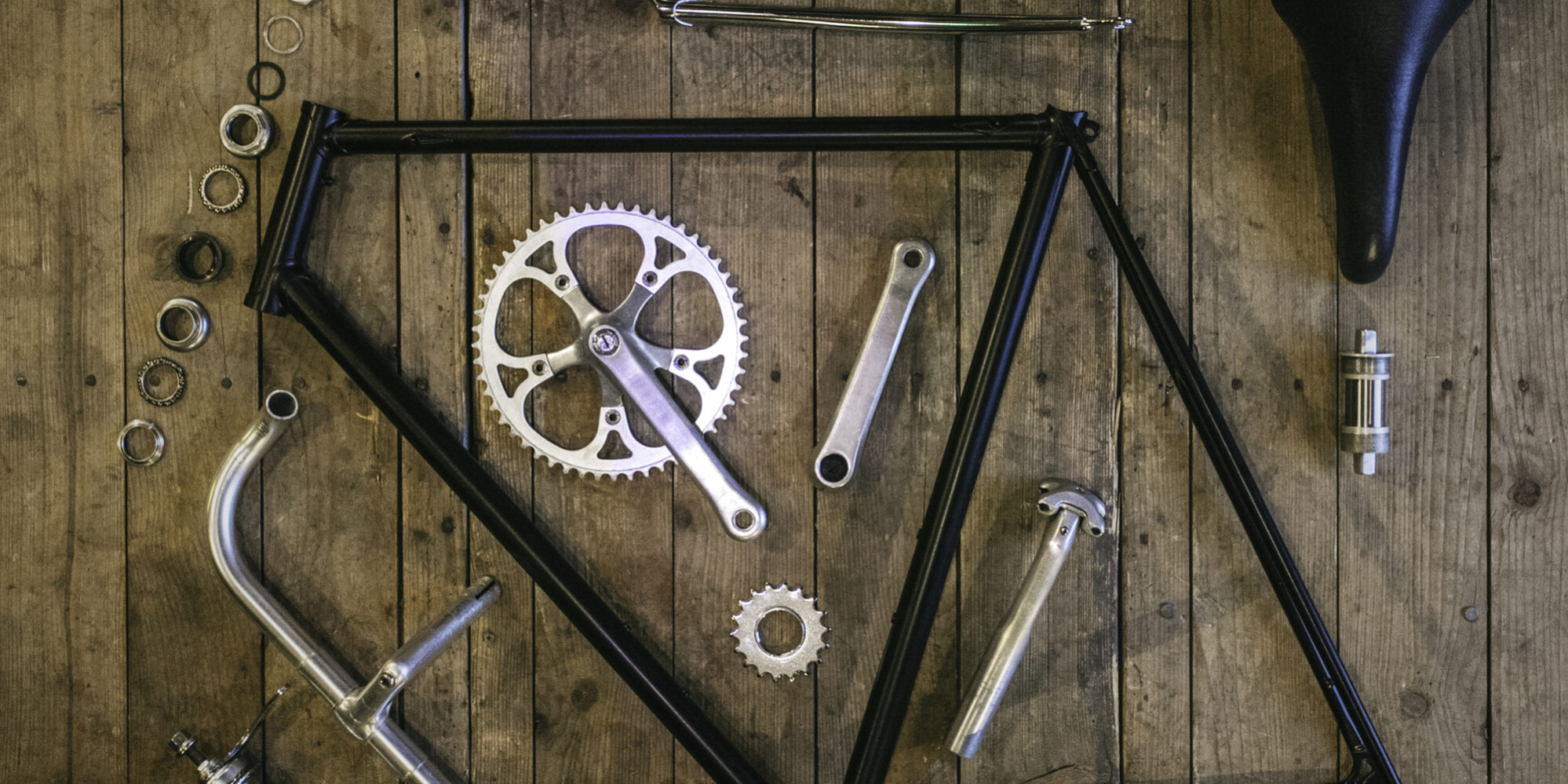 Vintage bicycle parts